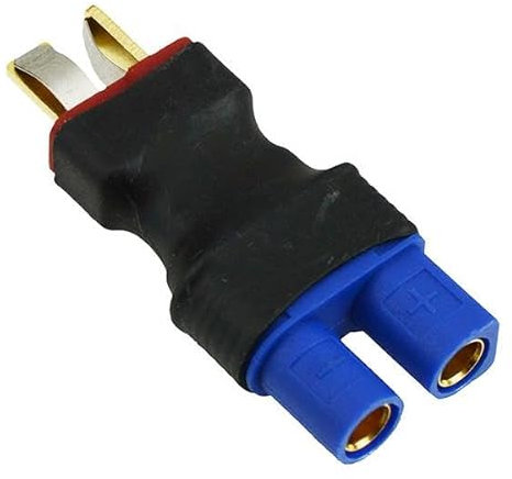 Deans T-Plug Male to EC3 Female Adapter Connector for RC Lipo Battery