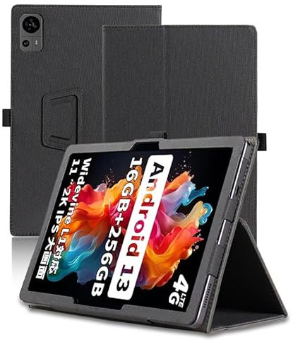 FKQLH Coque pour OUKITEL OT5S Tablet 12 Pouce, Slim PU Cuir Case avec Stand Étui Folio Housse pour OUKITEL OT5S Tablet 12 Pouce, Noir