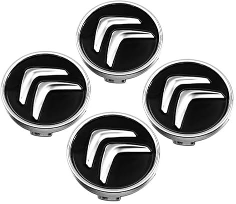 TonBE Auto Nabenkappen für Citroen C2 2003-2009, ABS Felgendeckel Radkappen Radnabendeckel Nabendeckel Radnabenkappen Radnabenabdeckung Nabendeckel Radkappen Zubehör,B