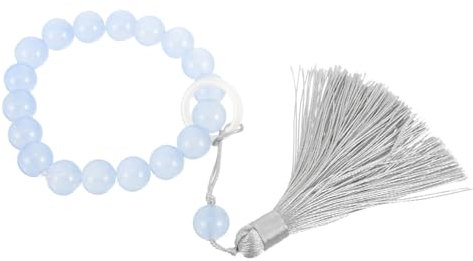 DEARMAMY Bracciale Decorativo Per Preghiere Precisione Accessorio Frange Per Meditazione e