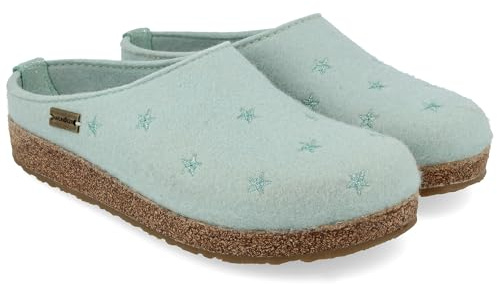 HAFLINGER Grizzly Holly Filzpantoffel Hausschuh Filzclog