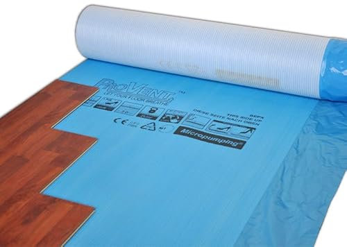 PEPI ProVent 2.3mm 30m2 Laminat- und Parkettunterlage Trittshalldämmung