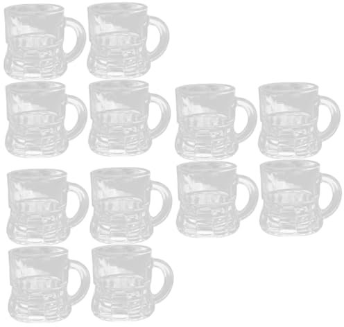 PRETYZOOM 3 Sätze Einzigartige Schnapsgläser Flasche Margarita-gläser Ohne Stiel Brandy Lustige Schnapsgläser Martini Bierbecher Wein Cocktail Tee-ei Thermobecher Party Glas 4 Stück * 3