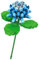 Blue Clover Flower Building Blocks Set – Make Your Own Bouquet Faux Plant Bricks Toy Kits – for Kids 6+ and Adults