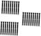 iplusmile 3sets Trash Can Latch Trash Can Lid Latch Bin Lid Parts Wheelie Bin Hinge Plug Plastic Black 10pcs*3