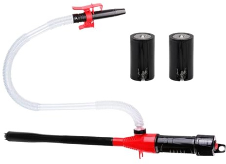 Elektrische Siphonpumpe – Flüssigkeitspumpe, tragbare Kraftstoffpumpen aus PVC für Auto und Motorrad | Tragbare Nutzpumpen für Wasser, Baumaschinen, Werkzeug