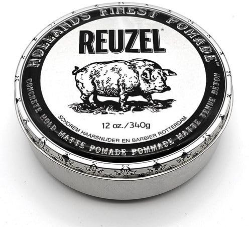 Reu Zel Concrete Hold Matte Pomade 340g