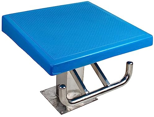TYGIYY Sprungbrett for eingebaute Pools – 271 kg Tragkraft, rutschfeste Oberfläche, 15° Neigung for Familienspaß und Wettkampfspringen
