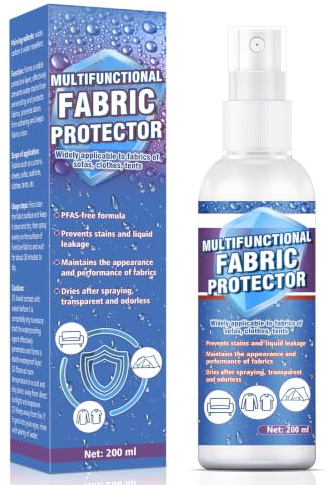 Asticers Fabric Waterproof Spray, Water Protector Spray for Sofas, Carpets, Upholstery, Tents& Clothing, Invisible Waterproof & Stain Repellent Barrier for Fabrics includingnylon, leather, and suede