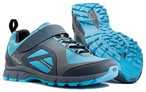 Northwave Escape Evo Damen MTB Trekking Fahrrad Schuhe grau/blau 2019: Größe: 41