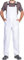 Work Bib and Brace Overalls, Overalls Men, Bib and Brace Dungarees Mens, Made in EU, Mazalat Protective Coverall, S -3XL Size - Made in EU - Work Trousers for Man, Lots of Colors, White, L