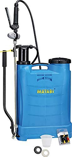 Matabi - Pulverizador Manual Evolution 16 Agro - Capacidad 16 litros - Lanza INOX - Alta Durabilidad - para Agricultura Profesional - Uso Extensivo- Fabricado en España