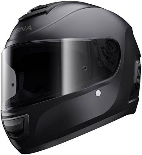Sena Momentum Lite, Bluetooth Helm, Integralhelm, Matt Black, Größe XL, ECE