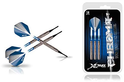 XQ Max Darts Chroma Dart-Set, Blau, 18 Gramm