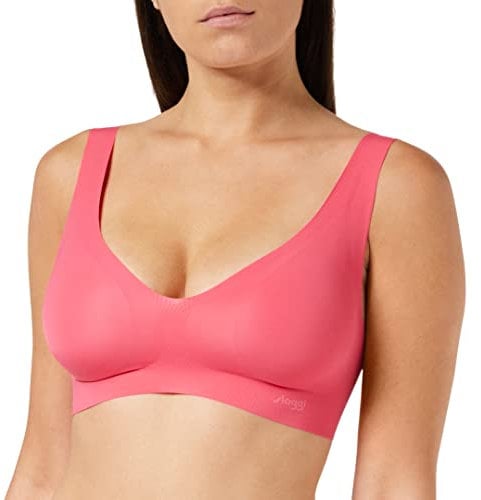 Sloggi Damen Zero Feel Bralette Ex BH, Raspberry Pink, XS