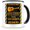 Samunshi® Gitarren Tasse mit Spruch Geschenk für Musiker Kaffeetasse groß Lustige Tassen zum Geburtstag schwarz 300ml