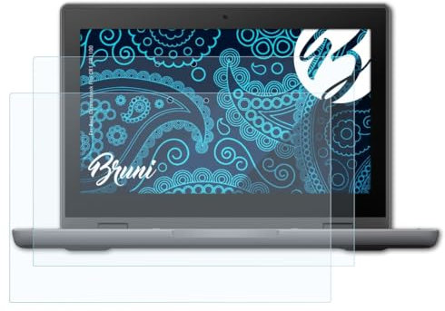 Bruni Screen Protector compatible with Asus Chromebook Flip CR1 CR1100 Protector Film, crystal clear Protective Film (2X)