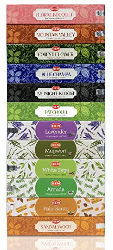 HEM Lot de 12 bâtonnets Assortis - 15 g - Total : 180 g…
