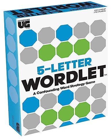 University Games Wordlet Game, Blue,green