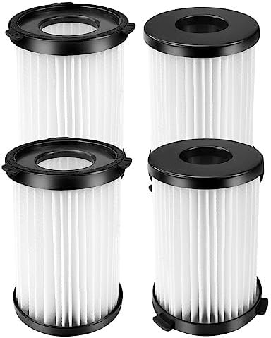 4 Filters für Clatronic BS 1306N, BS 1948 CB Akku-Staubsauger, für MooSoo D600/D601, für iwoly V600 kabelgebundener Staubsauger, für Goodmans 356277 Kehrroboter Reinigungszubehör Werkzeuge