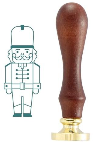Nutcracker Wax Seal Stamp from the Sealed for Christmas Collection