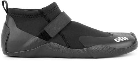 Gill Pursuit 3mm Neoprene Shoe - Unisex - Water Sports Dinghy Sailing Swimming Paddleboard Surfing (Black, 7.5)