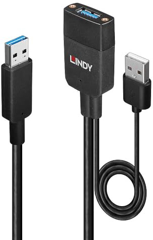 LINDY 43357 35m USB 3.2 Gen 2 Typ A Hybridkabel