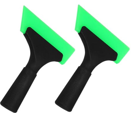 VINTORKY Kit De Herramientas Para Escobilla De Goma Para Película De Coche 2 Piezas Raspador Para Envolver Y Teñir Ventanas Material Pp Fácil De Usar Color Verde