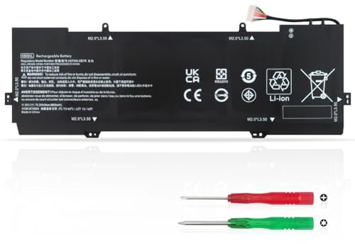 KXRSII KB06XL Laptop Akku für HP Spectre X360 15-BL000 15-BL012DX 15-BL112DX 15-BL0XX 15-BL1XX 15-BL075NR 15T-BL000 15T-BL100 Series 902499-855 HSTNN-DB8I TPN-Q179 901307-2C1 902401-2C1 79.2Wh