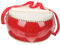 MOLUCKFU 1 Satz Percussion Aus Rindsleder Tamburin-Trommel Handtrommel Mit Trommelstock Schlagzeug Für Kinder Handschlaginstrumente Musiktrommel Chinesische Trommel Trommelschlägel Holz
