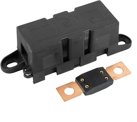 Robustes Design für Mega-Sicherungshalter, unterstützt Niederspannungsanwendungen mit hohen Stromwerten von bis zu 500 A (200 A)