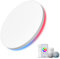 AmazeFun LED Deckenlampe 48W - Deckenlampe Dimmbar & RGBIC Nachtlicht - Smart Deckenleuchte mit Fernbedienung - Alexa/Google kompatibel, 4500lm, für Wohnzimmer, Schlafzimmer, Küche (48W-37CM)