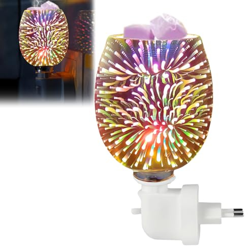 Elektrische Duftlampe, Duftlampe Steckdose, Wachsschmelzlampe, Kerzenwärmer, Geschmolzene Wachslampe für Zuhause Schlafzimmer