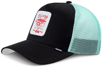 Djinns Trucker Cap New HFT Street Disco Black
