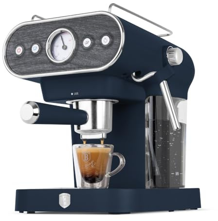 Berlinger Haus– 3-in-1 Digital-Hebel-Kaffeemaschine Deep Sea Kollektion