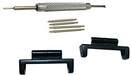 Richie strap] 20mm 5 Ring Nylon Watch Band Strap GWM5610 16mm-Lug Metal Adapters Kit for Casio GShock 5600/5610 G100 GW2310 DW6600/GW6900 GA800 5700 (Metal Adapters Kit)