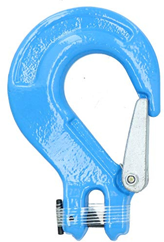 AB Tools-US Pro Clevis Sling Hook Safety Catch Max Lifting Capacity 2 Ton For 8mm Chain