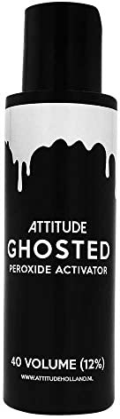 Attitude Haarfärbemittel Haarbleichmittel Ghosted - Gute Deckkraft - Haaraufhellung - 40 Volume (12%) Weiß
