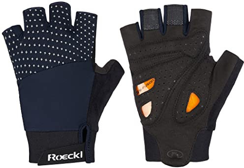 Roeckl Diamante Damen Fahrrad Handschuhe kurz schwarz 2023: Größe: 6.5