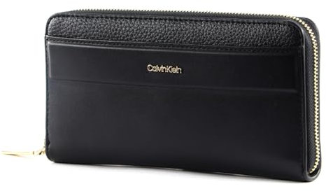 Calvin Klein Damen Geldbeutel Daily Dressed Groß, Schwarz (Ck Black), Einheitsgröße