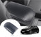 GAFAT V-W Golf 8 8.5 2020-2024 2025 Mittelarmlehne Abdeckung Kissen, Golf 8 Golf 8.5 GTI GTE GTD Alltrack R Variant Mittelkonsole Armlehne Polster Schutz, PU Mikrofaser leder (Kohlefaser)