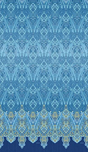 Bassetti RAGUSA Tagesdecke aus 100% Baumwolle in der Farbe Blau B1, Maße: 220x255 cm - 9321974