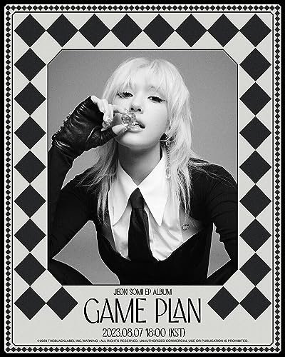 (PHOTO BOOK Ver.) JEON SOMI GAME PLAN EP Album (BLACK Ver.) K-POP SEALED