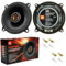 2 Enceintes coaxiales 2 Voies Club 5020 13 cm 130 mm 5.25, 40 Watts rms et 120 Watts Max, impédance 3 ohm, sensibilité 91 DB, woofer et Tweeter, la Paire + faston de Fixation
