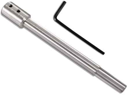 Rallonge de foret, 169 mm extra longue pour foret Forstner avec tige 3/8, rallonge professionnelle pour percer et fraiser particulièrement profondément
