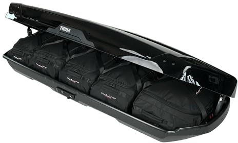 KJUST Taschen Set 5stk kompatibel mit Dachbox THULE MOTION XT ALPINE