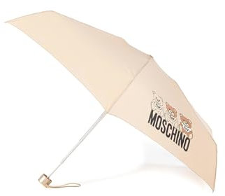 Moschino UMBRELLA SCRIBBLE BEARS beige scuro PEQUEÑO, Beige scuro