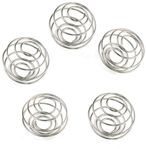 5 Pcs Protein Shaker Ball, Stainless Steel Shaker Ball, Wire Whisk Ball, Bottle Mixer Ball for Drink Bottle Shaker Cup Blended Drinks