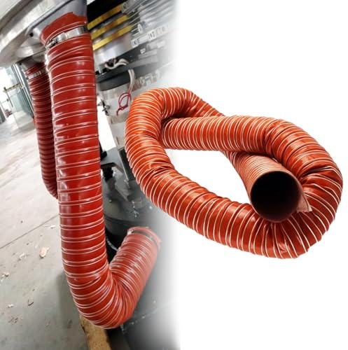 Abluftschlauch Lüftungsschlauch 25 32 160 180 200 250 305 Mm Kanalschlauch, Abluftschlauch Für Autowerkstatt-Trockner, Stromgenerator, Wechselstrom, Luftkanal-Ansaugrohrschlauch(104mm(4 1/8),L-4m(13f