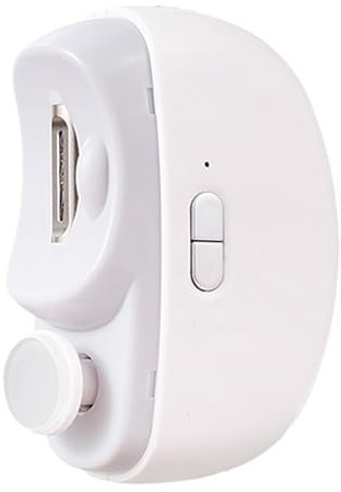 Coupe Ongles Électrique,Coupe-Ongles Automatique 2 En 1,coupe-ongles électrique professionnel,coupe-ongles électrique ergonomique,coupe-ongles électrique pour (Blanc)